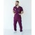 Изображение 3 Medical suit for men Milan purple s. 46, "WHITE ROBE" 134-335-708, Size: 46, Color: violet