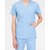 Изображение 4 Medical suit for men Milan light blue s. 48, "WHITE ROBE" 134-436-758, Size: 48, Color: light blue