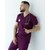 Изображение 5 Medical suit for men Milan purple s. 48, "WHITE ROBE" 134-335-708, Size: 48, Color: violet