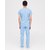 Изображение 2 Medical suit for men Milan light blue s. 46, "WHITE ROBE" 134-436-758, Size: 46, Color: light blue