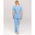 Изображение 2 Medical women's shirt Topaz light blue s. 52, "WHITE ROBE" 433-436-705, Size: 52, Color: light blue