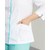 Изображение 3 Медицинская рубашка женская Сакура белый-мятный +SIZE р. 58, "БЕЛЫЙ ХАЛАТ" 428-464-679, Размер: 58, Цвет: белый-мятный