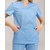 Изображение 7 Medical women's shirt Topaz light blue s. 52, "WHITE ROBE" 433-436-705, Size: 52, Color: light blue