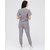 Изображение 2 Women's medical suit Arizona gray s. 42, "WHITE ROBE" 468-328-924, Size: 42, Color: grey