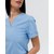 Изображение 3 Women's medical suit Marseille blue s. 40, "WHITE ROBE" 383-333-708, Size: 40, Color: blue light