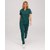 Изображение 10 Women's medical suit Marseille green s. 50, "WHITE ROBE" 383-350-708, Size: 50, Color: green
