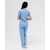 Изображение 8 Women's medical suit Marseille blue s. 42, "WHITE ROBE" 383-333-708, Size: 42, Color: blue light