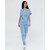 Изображение 9 Women's medical suit Marseille blue s. 52, "WHITE ROBE" 383-333-708, Size: 52, Color: blue light