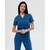 Изображение 3 Women's medical suit Marseille blue s. 54, "WHITE ROBE" 383-322-708, Size: 54, Color: blue