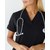 Изображение 5 Women's medical suit Marseille black s. 40, "WHITE ROBE" 383-321-708, Size: 40, Color: black
