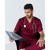 Изображение 4 Medical suit for men Granite Marsala s. 46, "WHITE ROBE" 130-326-710, Size: 46, Color: marsala