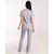 Изображение 2 Women's medical suit Topaz gray s. 42, "WHITE ROBE" 137-328-705, Size: 42, Color: grey
