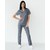 Изображение 10 Women's medical suit Topaz dark gray s. 52, "WHITE ROBE" 137-408-705, Size: 52, Color: dark grey