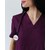 Изображение 2 Women's medical shirt Topaz purple s. 44, "WHITE ROBE" 164-335-705, Size: 44, Color: violet
