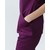 Изображение 4 Women's medical shirt Topaz purple s. 44, "WHITE ROBE" 164-335-705, Size: 44, Color: violet