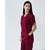 Изображение 7 Women's medical shirt Topaz Marsala s. 42, "WHITE ROBE" 164-326-705, Size: 42, Color: marsala