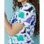 Изображение 2 Women's medical shirt Topaz print dinosaurs electric s. 44, "WHITE ROBE" 126-334-640, Size: 44, Color: dinosaur electrician