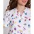 Изображение 3 Women's medical shirt Topaz print MediKids s. 52, "WHITE ROBE" 126-324-774, Size: 52, Color: medikids