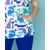 Изображение 3 Women's medical shirt Topaz print dinosaurs electric s. 46, "WHITE ROBE" 126-334-640, Size: 46, Color: dinosaur electrician