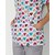 Изображение 5 Women's medical shirt Topaz print Hearts gray s. 52, "WHITE ROBE" 126-484-705, Size: 52, Color: hearts gray