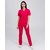 Изображение 10 Medical women's suit Topaz raspberry s. 42, "WHITE COAT" 137-331-705, Size: 42, Color: crimson