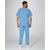 Изображение 3 Medical men's suit Arizona light blue s. 52, "WHITE COAT" 482-333-924, Size: 52, Color: blue light