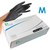Изображение  Перчатки медицинские нитриловые неопудренные Polix Pro&Med Black M (100 шт/пачка) черные, Размер перчаток: M, Вариант: Black
