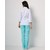 Изображение 2 Medical women's suit Sakura white-mint s. 40, "WHITE COAT" 124-441-679, Size: 40, Color: белый-ментол