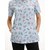 Изображение 4 Medical women's shirt Topaz print Atom s. 44, "WHITE COAT" 502-436-942, Size: 44, Color: atom