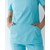 Изображение 4 Women's medical suit Topaz menthol s. 40, "WHITE COAT" 137-441-705, Size: 40, Color: menthol