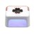 Изображение  UV/LED лампа Sun L1 для сушки гель лака (таймер, дисплей, сенсор движения, съемное дно), 228 Вт. Белый