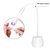 Зображення 2 UV/LED лампа YXW006 для сушіння нігтів (гелевих типс, верхніх форм) - на акумуляторі та з USB, 6 Вт. Білий