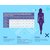 Изображение 6 Medical women's suit Topaz dark blue s. 42, "WHITE COAT" 488-406-705, Size: 42, Color: navy blue