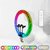 Изображение 2 Ring Selfie Lamp RGB Diamond Crystal 3D-45 cm. (Color) 36 W. with Tripod, 3 Holders and Remote Control