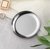 Изображение 3 Metal tray round silver (12.8 cm) for storing tools and decor