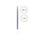 Изображение 2 Handmade beeswax candle violet 18 cm, 1 pc, Quantity per package (pcs): 1