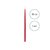 Зображення 2 Свічка макана із бджолиного воску червона 18 см, 1 шт, Кількість в упаковці (шт): 1