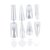 Изображение  Верхние формы+молды Touch Nail Forms Mix 8 in 1+Mold, 288 шт