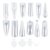 Изображение  Верхние формы+молды Touch Nail Forms Mix 12 in 1+Mold, 288 шт