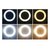 Изображение 6 Кольцевая LED лампа LJJ-45см со штативом, пультом и креплениями для телефона (3 шт.)