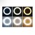Изображение 7 Кольцевая LED лампа LJJ-22 (56см.) со штативом, пультом и креплениями для телефона, 70Вт