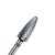 Изображение 3 Carbide burr Touch F0513-F rounded cone red 5/13 mm