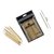 Изображение  Reusable plastic (orange) Designer cuticle sticks, 10 cm, 50 pcs./pack. Yellow