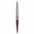 Изображение  Sapphire nail file with metal handle and wooden insert SPL 90153, 12cm