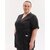 Изображение 2 Medical suit for women Kyoto black +SIZE size 62, "WHITE COAT" 571-321-679, Size: 62, Color: black