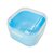 Изображение  Container for nail drill disinfection small square, blue