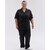 Изображение  Women's medical suit Cape Town black +SIZE size 64, "WHITE COAT" 585-321-679, Size: 64, Color: black