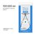 Изображение  Kraft bags Microstop PRO-zori with class 4 indicator 100x200 mm, 50 pcs, Quantity per package (pcs): 50