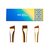 Изображение  Zola Brow Brushes Ukrainian Edition professional eyebrow coloring brush set