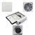 Изображение 6 Powerful manicure hood Simei 858 -13, Vacuum cleaner for manicure 65W